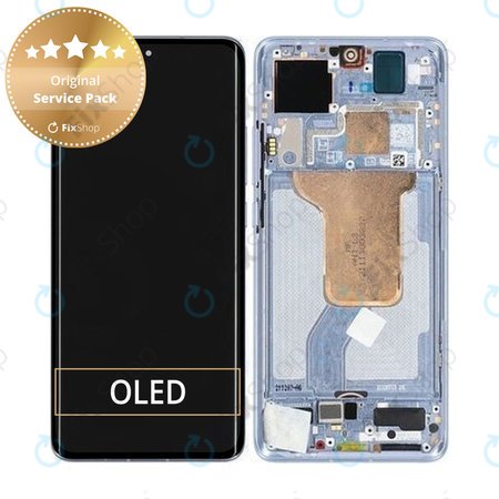 Xiaomi 12, 12X - LCD Display + Touch Screen + Frame (Blue) - 5600040L3A00 Genuine Service Pack