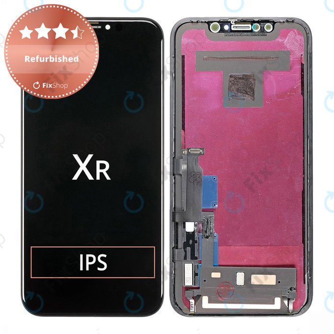 Display for iPhone XR, Touch Screen with Frame, Refurbished