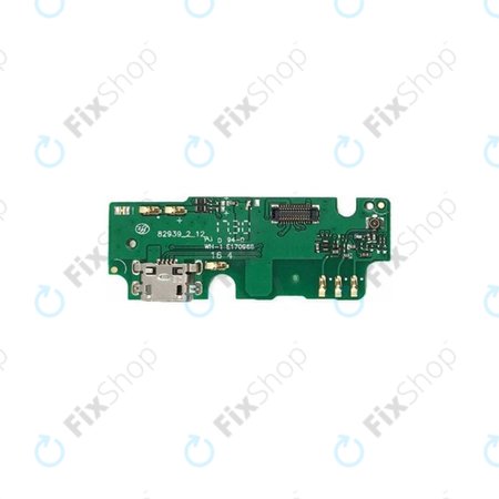 Lenovo K6 Note K53a48 - Charging Connector + Microphone PCB Board