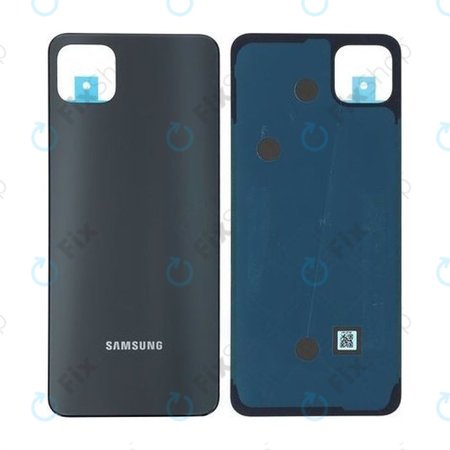 Samsung Galaxy A22 5G A226B - Battery Cover (Black) - GH81-20989A, GH81-21069A Genuine Service Pack