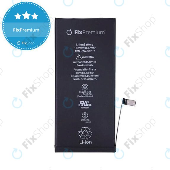 Battery for iPhone 7 Plus, 2900mAh, FixPremium