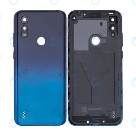 Motorola Moto E6s XT2053 - Battery Cover (Peacock Blue)