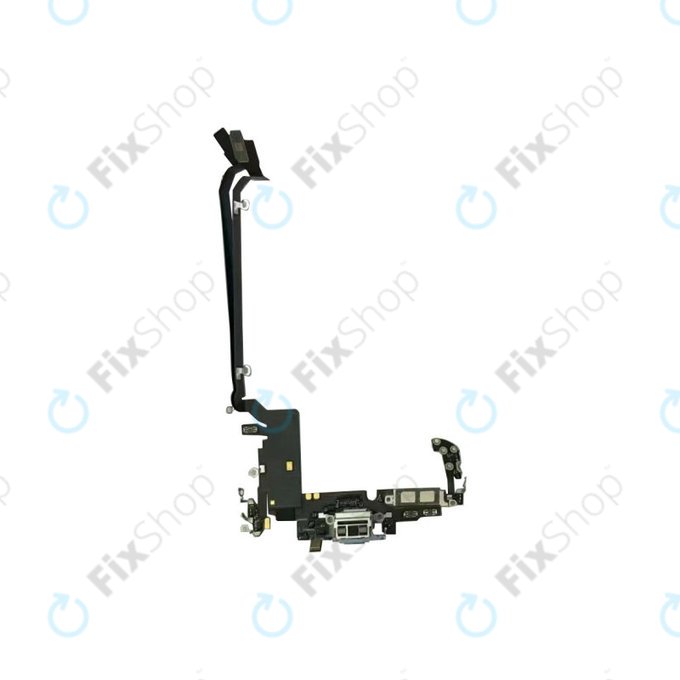 Apple iPhone 17 Pro Max - Charging Connector + Flex Cable (Silver)