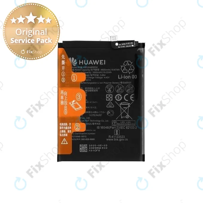 Huawei Y6p - Battery HB526489EEW 5000mAh - 24023085 Genuine Service Pack