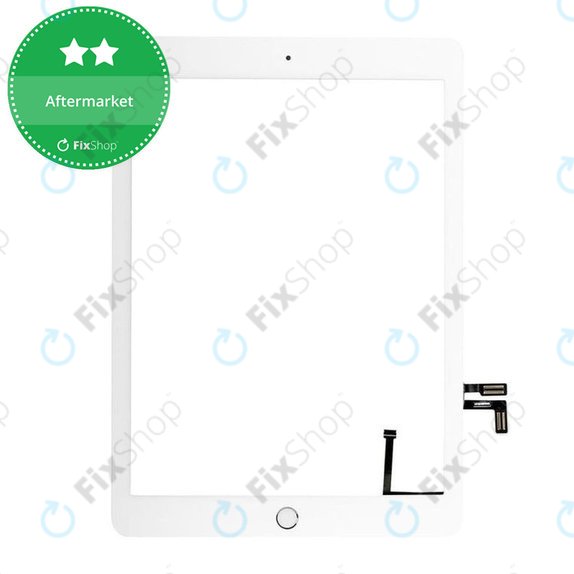 Touch Screen with Home Button for iPad (5th Gen 2017), Silver