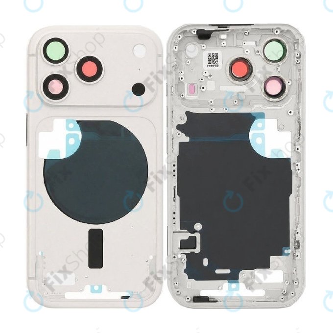 Rear Housing for iPhone 17 Pro Max, Silver