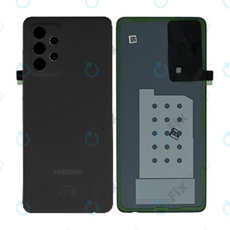Samsung Galaxy A52 A525F, A526B - Battery Cover (Awesome Black) - GH82-25427A Genuine Service Pack