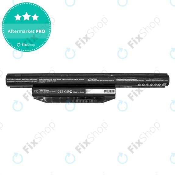 Battery for Fujitsu Lifebook A544, A733, A743, E753, S904, 4400mAh, Li-Ion, 10.8V, BPS229, HQ