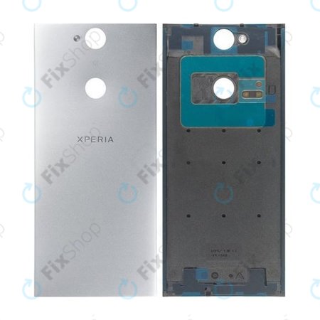 Sony Xperia XA2 Plus - Battery Cover (Silver) - 78PC5200020