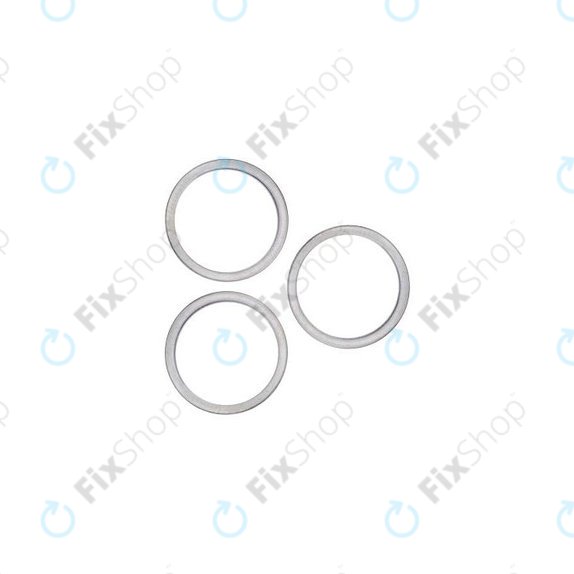Apple iPhone 13 Pro, 13 Pro Max - Rear Camera Lens Frame (Graphite) - 3pcs