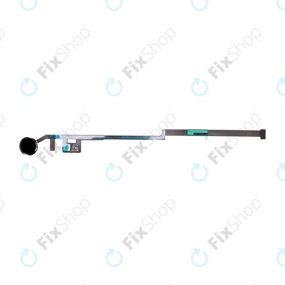 Apple iPad (7th Gen 2019, 8th Gen 2020, 9th Gen 2021) - Home Button + Flex Cable (Space Gray)