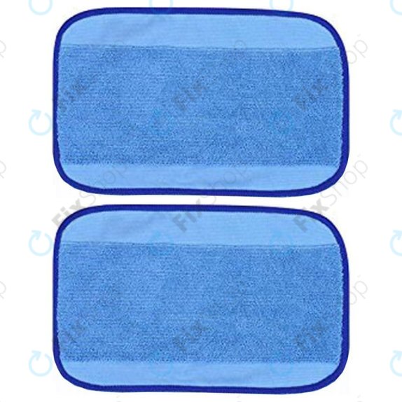 Mop Cloth, 2pcs, Damp Mopping for iRobot Braava jet 300-series, Mint 4000, 5000-series
