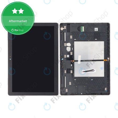 Lenovo Tab M10 TB-X605F, TB-X605N, TB-X605M - LCD Display + Touch Screen + Frame (Black) TFT