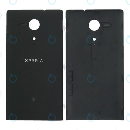Sony Xperia SP M35H - C5303 - Battery Cover (Black) - 1268-3708