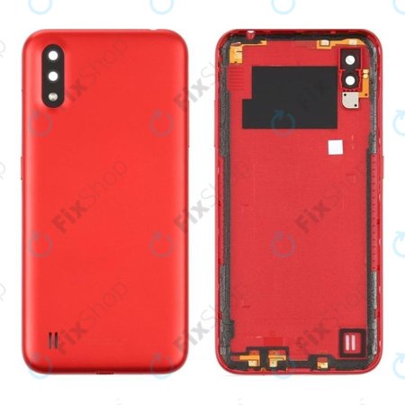 Samsung Galaxy A01 A015F - Battery Cover (Red)