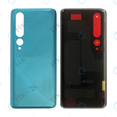 Xiaomi Mi 10 - Battery Cover + Rear Camera Lens (Coral Green)