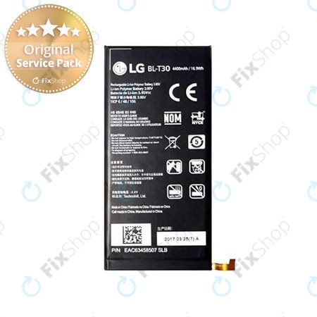 LG X Power 2 M320 - Battery BL-T30 4500mAh - EAC63458501 Genuine Service Pack