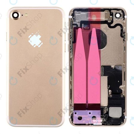 Apple iPhone 7 - Rear Housing with Small Parts (Gold)