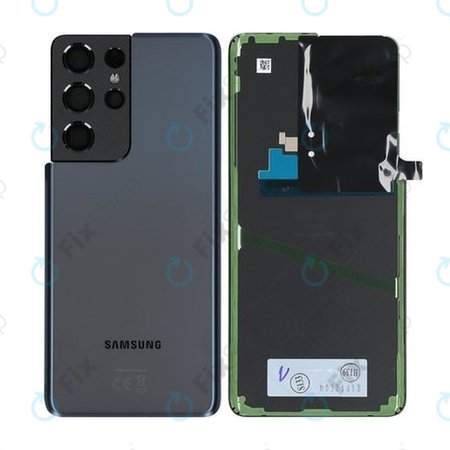Samsung Galaxy S21 Ultra G998B - Battery Cover (Phantom Navy) - GH82-24499E Genuine Service Pack