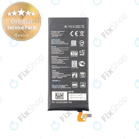 LG Q6 M700N - Battery 3000mAh - EAC63558801 Genuine Service Pack