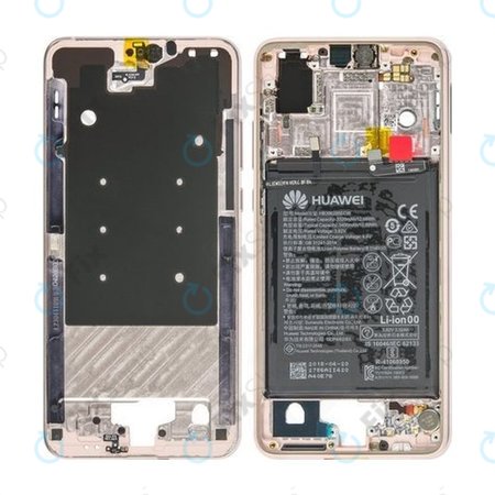 Huawei P20 - Middle Frame + Battery (Pink) - 02351VTP