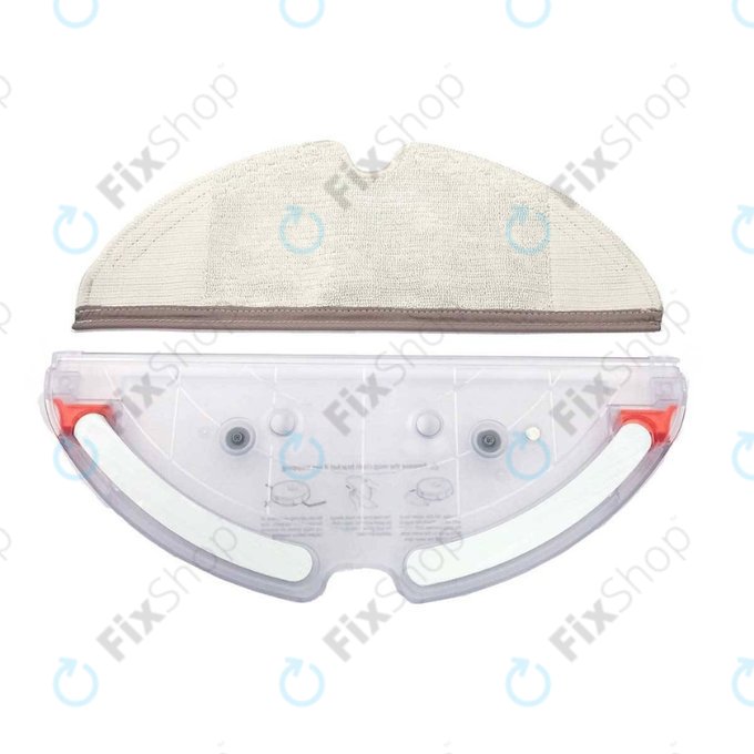 Mopping Cloth Holder with Mop Cloth for Roborock S5 Max, S6 MaxV