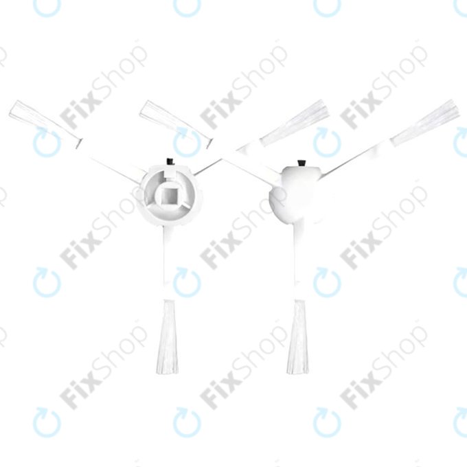 Xiaomi Dreame L20 Ultra, X20 Pro, X20 Pro Plus - Side Brush (White) - 2pcs
