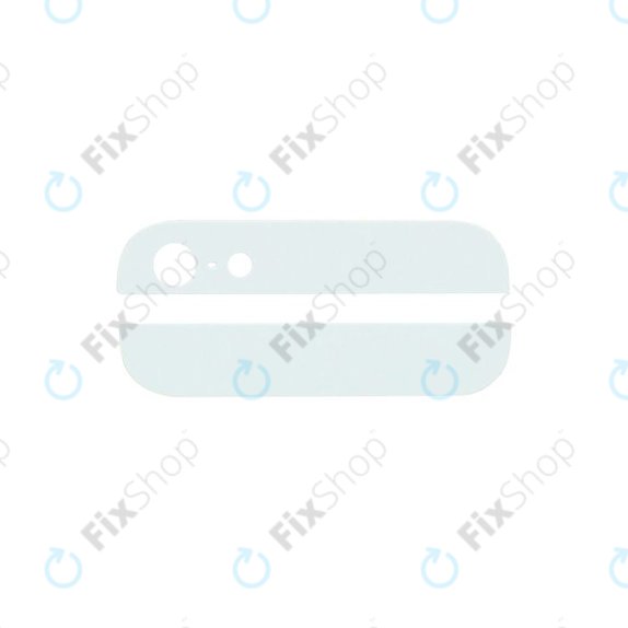 Apple iPhone 5 - Back Glass Strips (White)