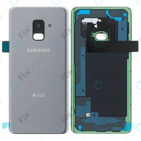 Samsung Galaxy A8 A530F (2018) - Battery Cover (Orchid Grey) - GH82-15557B Genuine Service Pack