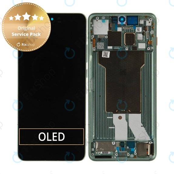 Display for Motorola Edge 70, Touch Screen with Frame, Lily Pad, 5D68C31542, Genuine Service Pack