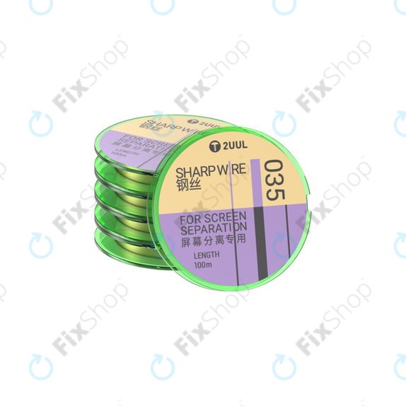 Sharp Wire, Screen Separation, 2UUL GS-035, 0.035mm x 100m