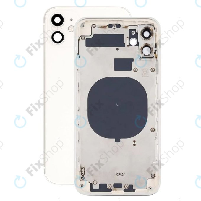 Apple iPhone 11 - Rear Housing (White) | FixShop