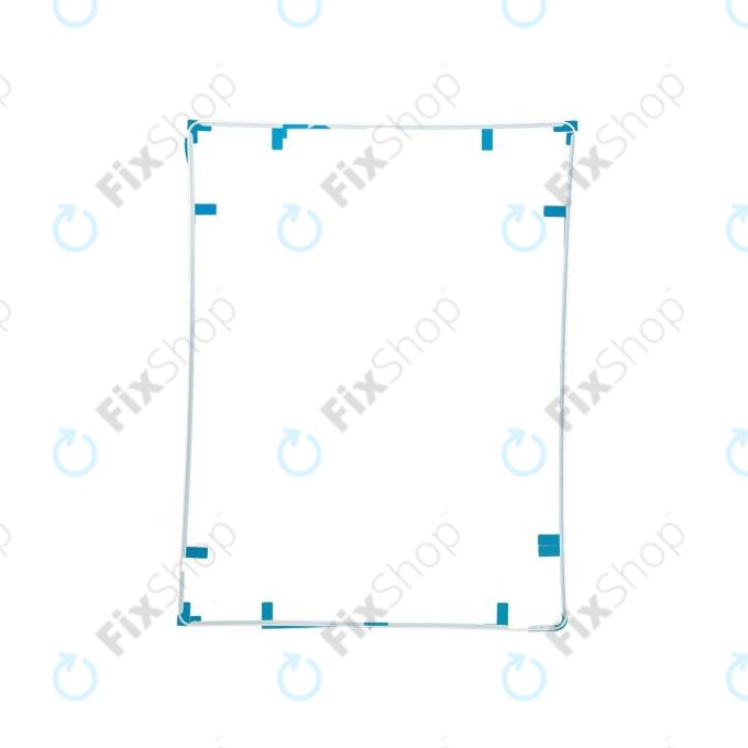 Apple iPad 3, iPad 4 - Plastic Frame under Touch Screen (White)