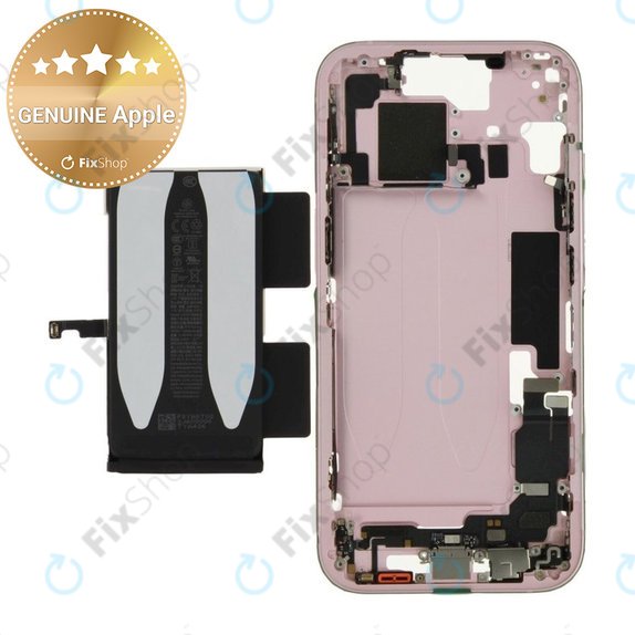 Middle Frame with Battery for iPhone 15 | Pink | ZD076-00670 | Genuine Apple