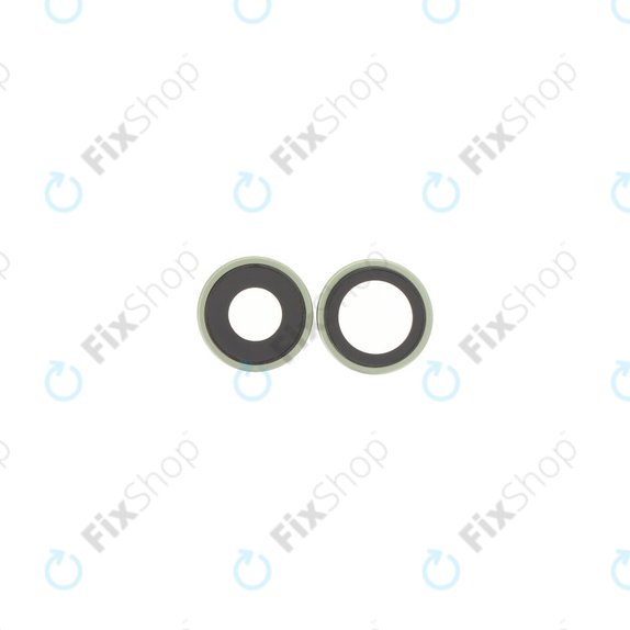 Apple iPhone 17 - Rear Camera Lens with Frame (Sage) - 2pcs