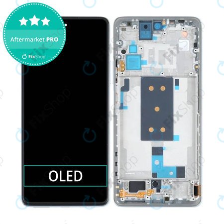 Xiaomi 11T, 11T Pro - LCD Display + Touch Screen + Frame (Celestial Blue) OLED