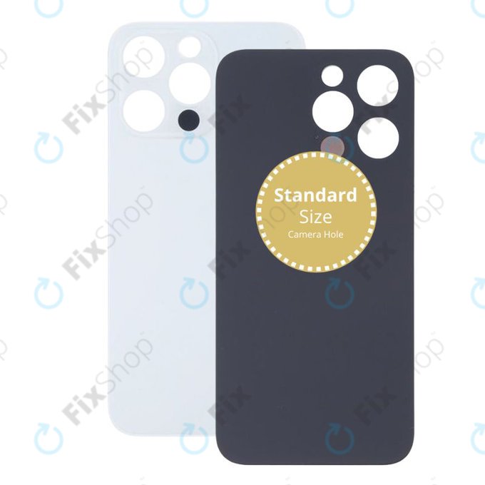 Apple iPhone 13 Pro - Rear Housing Glass (Silver)