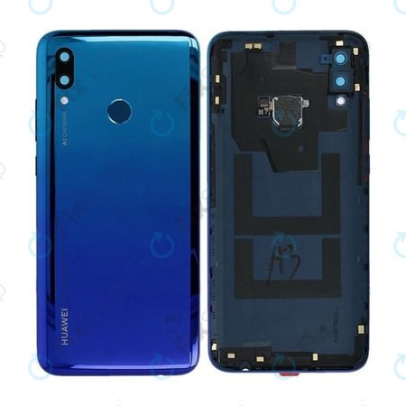 Huawei P Smart (2019) - Battery Cover + Fingerprint Sensor (Blue) - 02352HTV, 02352JFD Genuine Service Pack