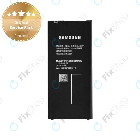 Samsung Galaxy J4 Plus (2018), J6 Plus J610F (2018) - Battery EB-BG610ABE 3300mAh - GH43-04670A Genuine Service Pack