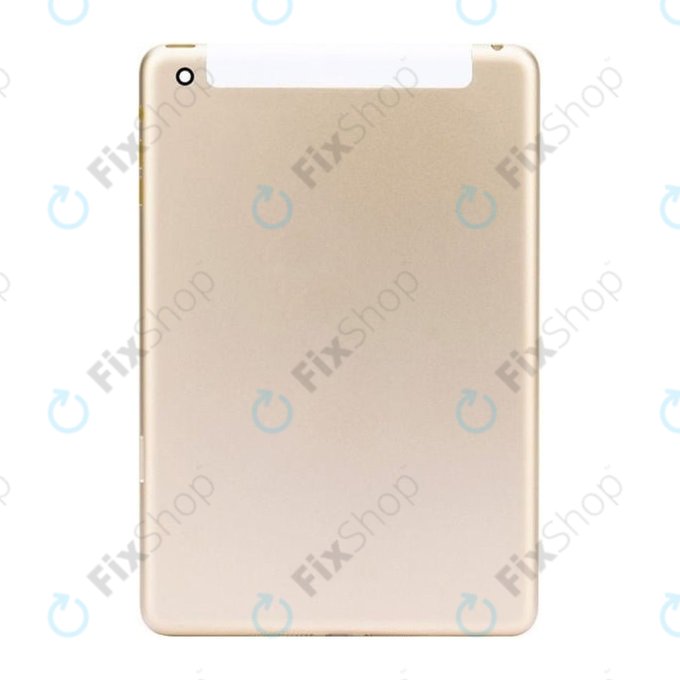 Apple iPad Mini 3 - Rear Housing 4G Version (Gold)