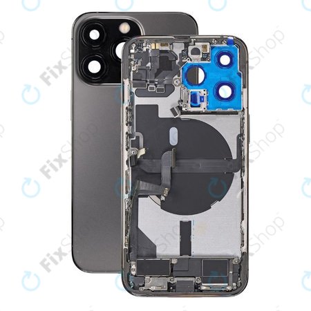 Apple iPhone 13 Pro - Rear Housing with Small Parts (Graphite)