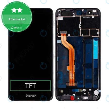Huawei Honor 8 - LCD Display + Touch Screen + Frame (Midnight Black) TFT
