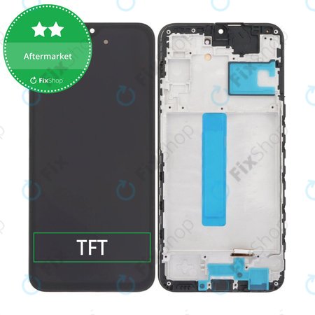 Samsung Galaxy A25 A256B - LCD Display + Touch Screen + Frame (Brave Black) TFT