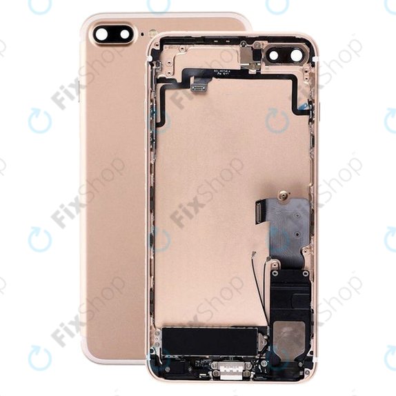 Apple iPhone 7 Plus - Rear Housing with Small Parts (Gold)