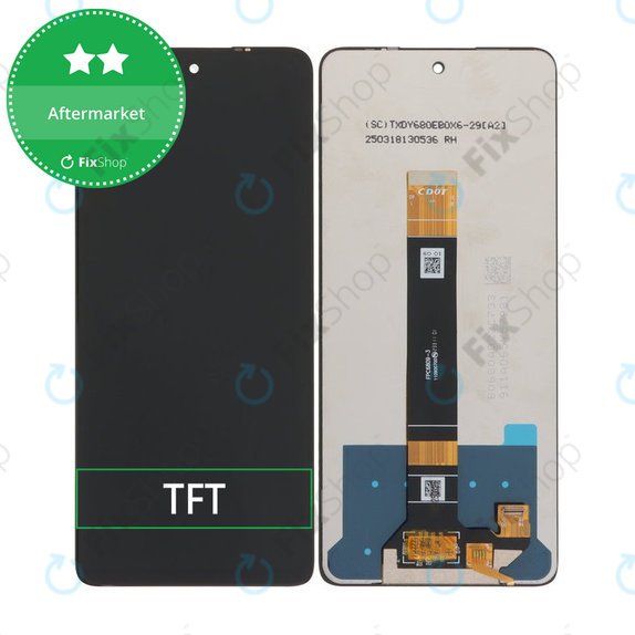 TCL 50 NxtPaper, 50 Pro NxtPaper - LCD Display + Touch Screen TFT
