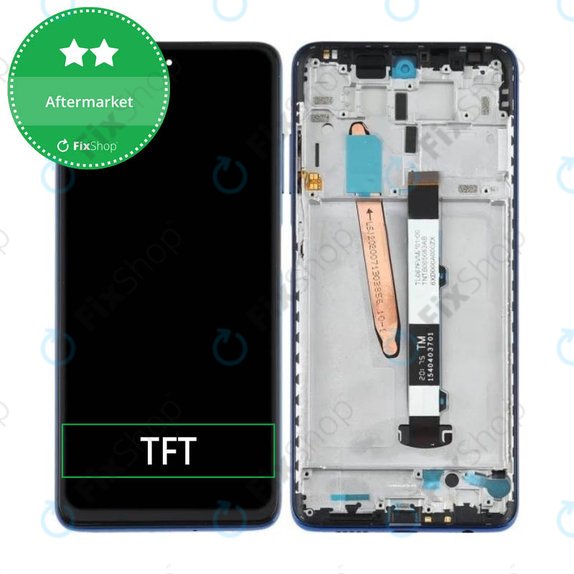 Xiaomi Poco X3 NFC - LCD Display + Touch Screen + Frame (Cobalt Blue) TFT