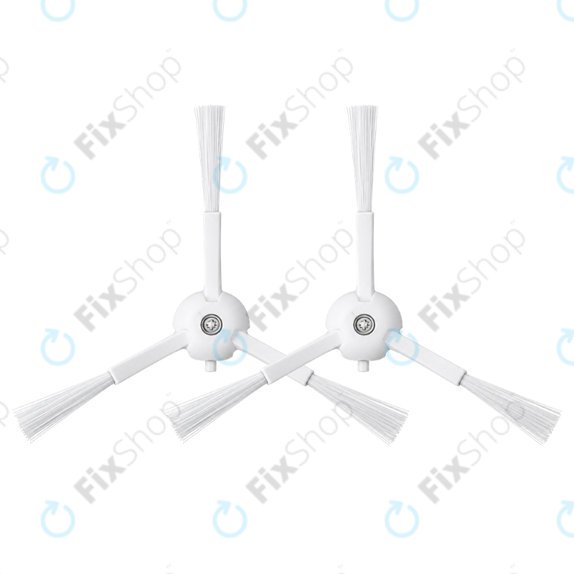 Side Brush, 2pcs, White for Roborock S8 MaxV Ultra, S8 Max Ultra