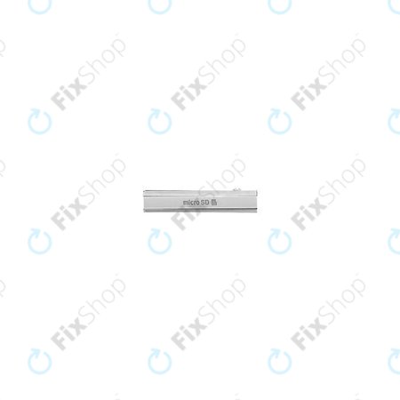Sony Xperia Z2 D6503 - SD Tray Cover (White) - 1284-6789 Genuine Service Pack