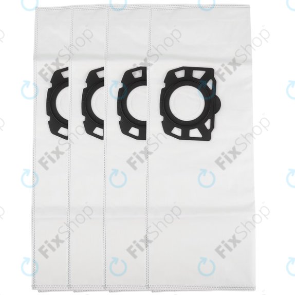 Dust Bag, 4pcs for Kärcher WD 2, WD 2 Plus, WD 3