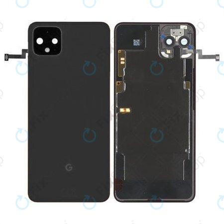 Google Pixel 4 XL - Battery Cover (Just Black) - 20GC2BW0008 Genuine Service Pack